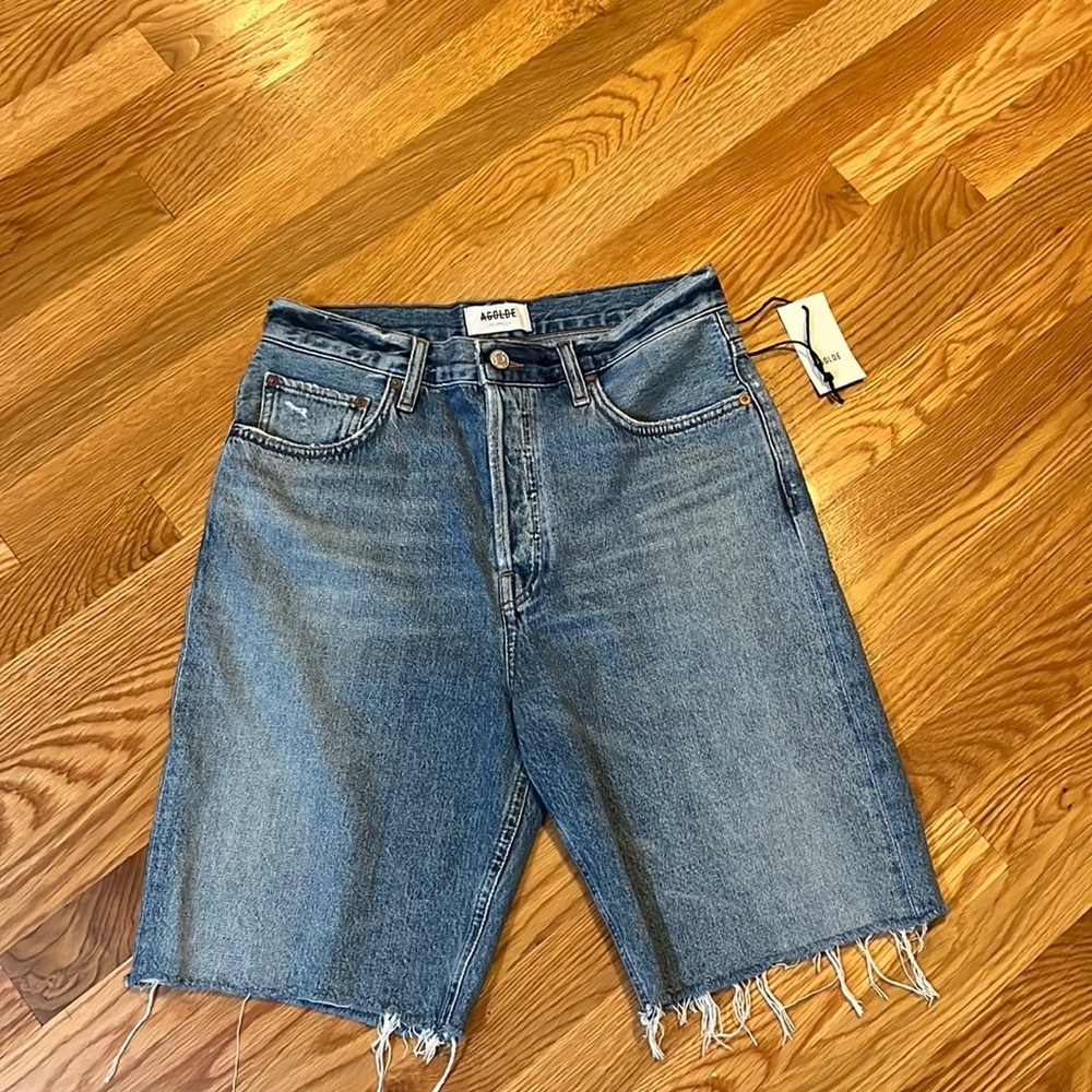 AGolde 90’s Pinch Waist Short Size 28 NWT - Picture 3 of 12